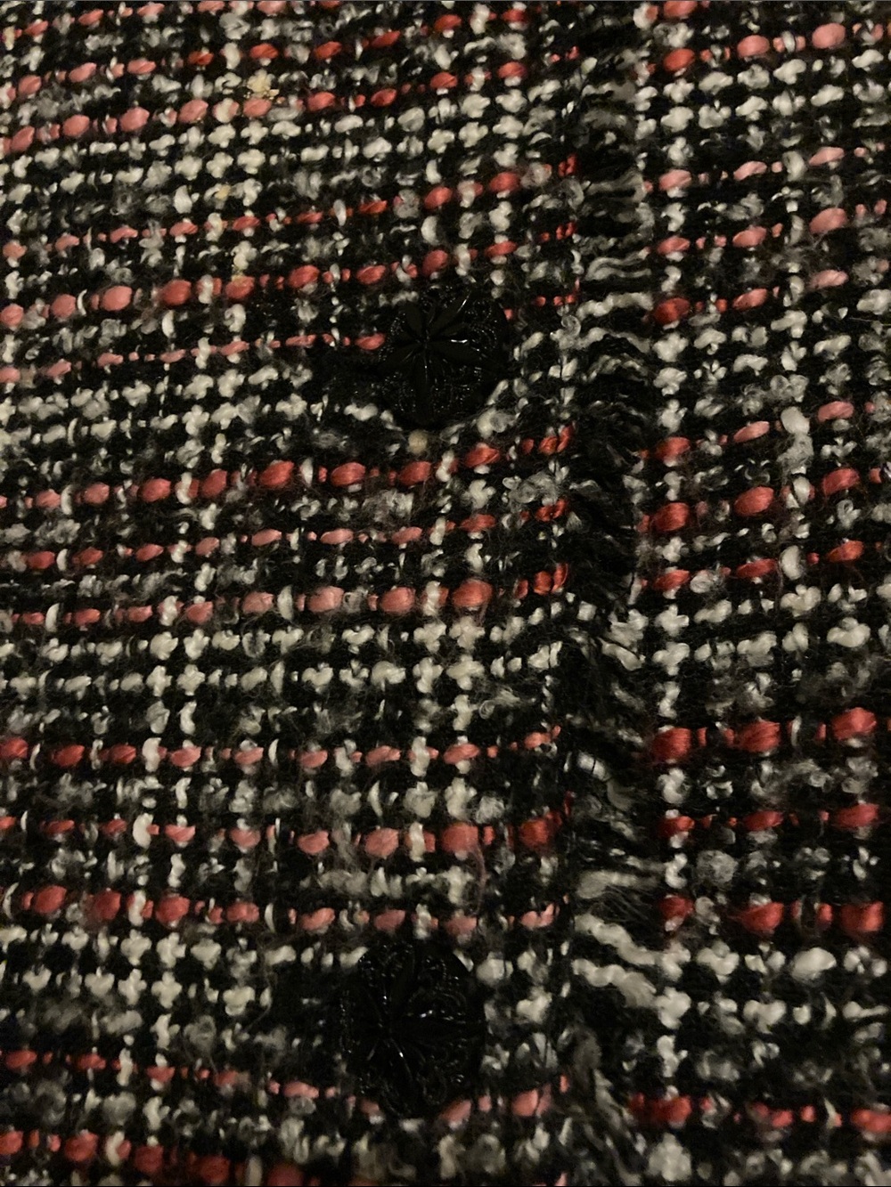 Chico's Multi-Color Tweed Button-Front Jacket - Picture 2 of 3